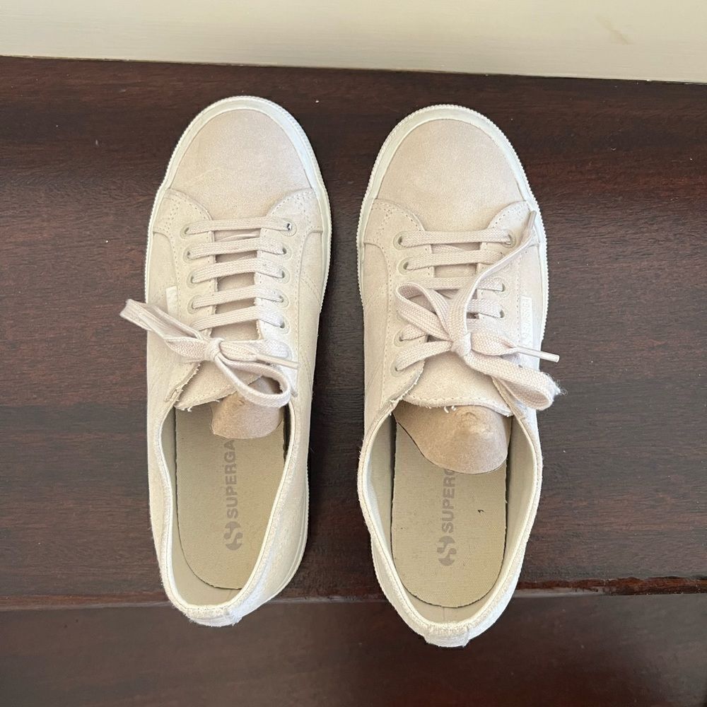 Superga Low Top Suede Sneakers